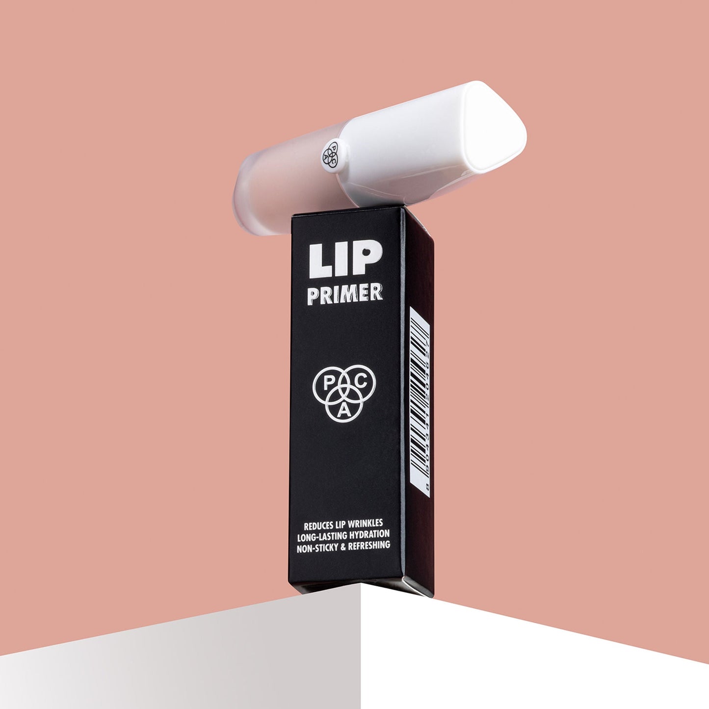 PAC Studio Lip Primer - Infused with Jojoba Oil, Hydrates & Locks Moisture, Prevents Fading, Transparent
