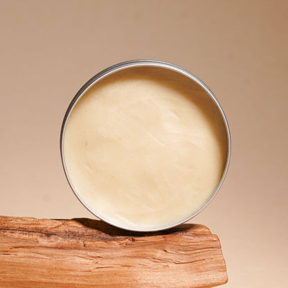 The Bare Bar Sandalwood Body Butter - Nourishing Woody Butter With Shea, Mango, Vit E