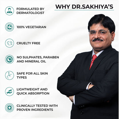 Dr.Sakhiya Anti-Dandruff Shampoo, Itchy Scalp Relief For Men & Women