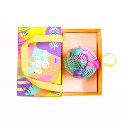 The Sass Bar Mermaid Lagoon Cupcake Soap