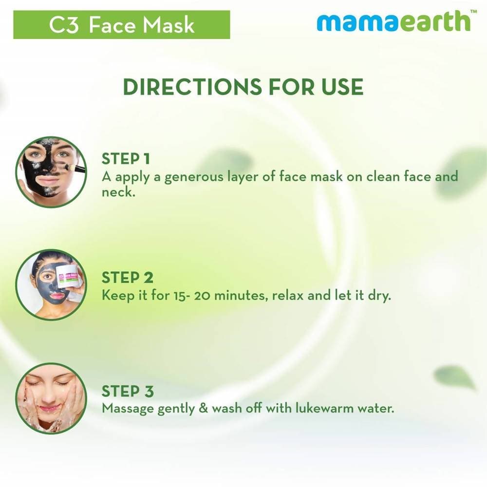 Mamaearth C3 Face Mask For Healthy & Glowing Skin - 100 ml