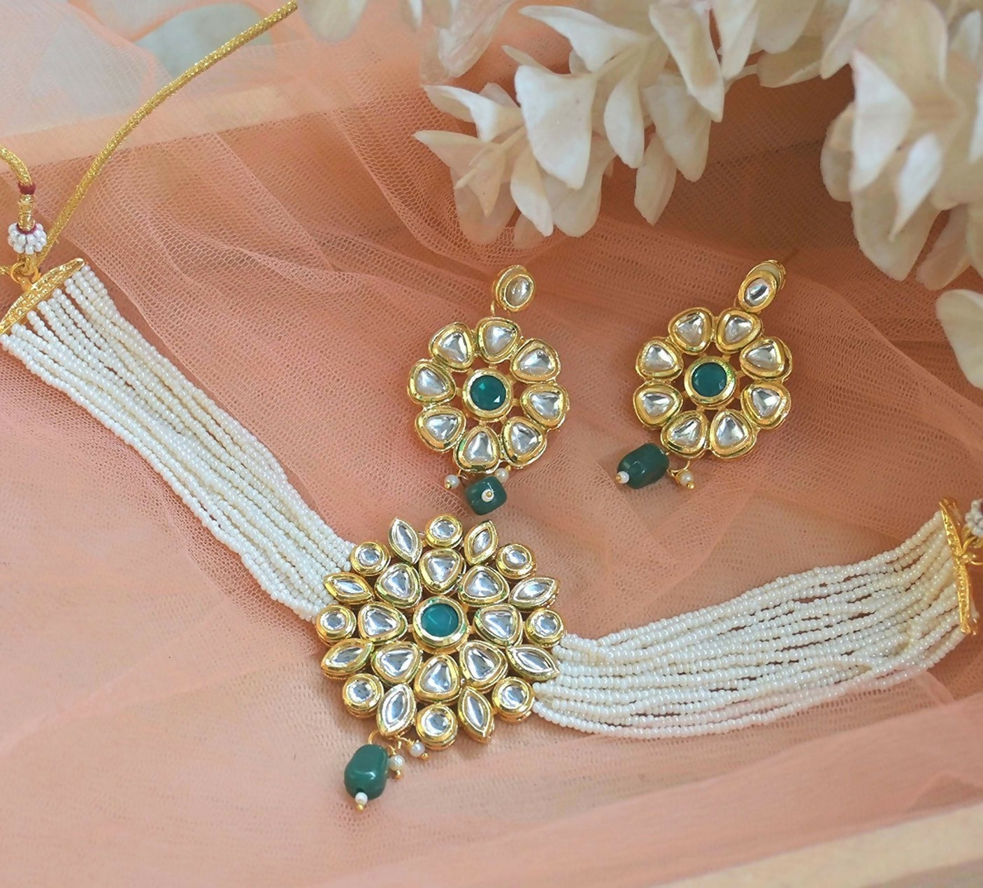 Joban Fashion Copper Kundan Choker