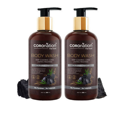 Coronation Herbal Activated Charcoal Body Wash