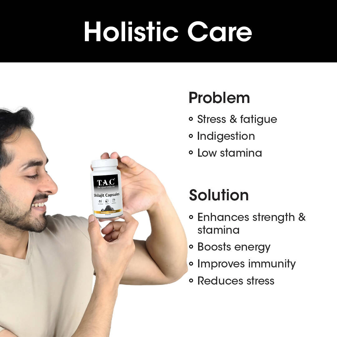 T.A.C - The Ayurveda Co. SJ Capsules for Men