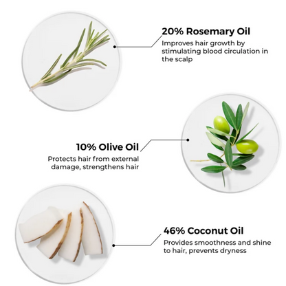 Brillare Rosemary Oil Shots For Visible Hair Growth