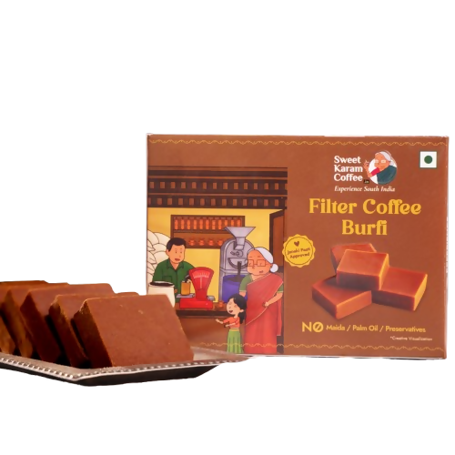 Sweet Karam Coffee Filter Coffee Burfi