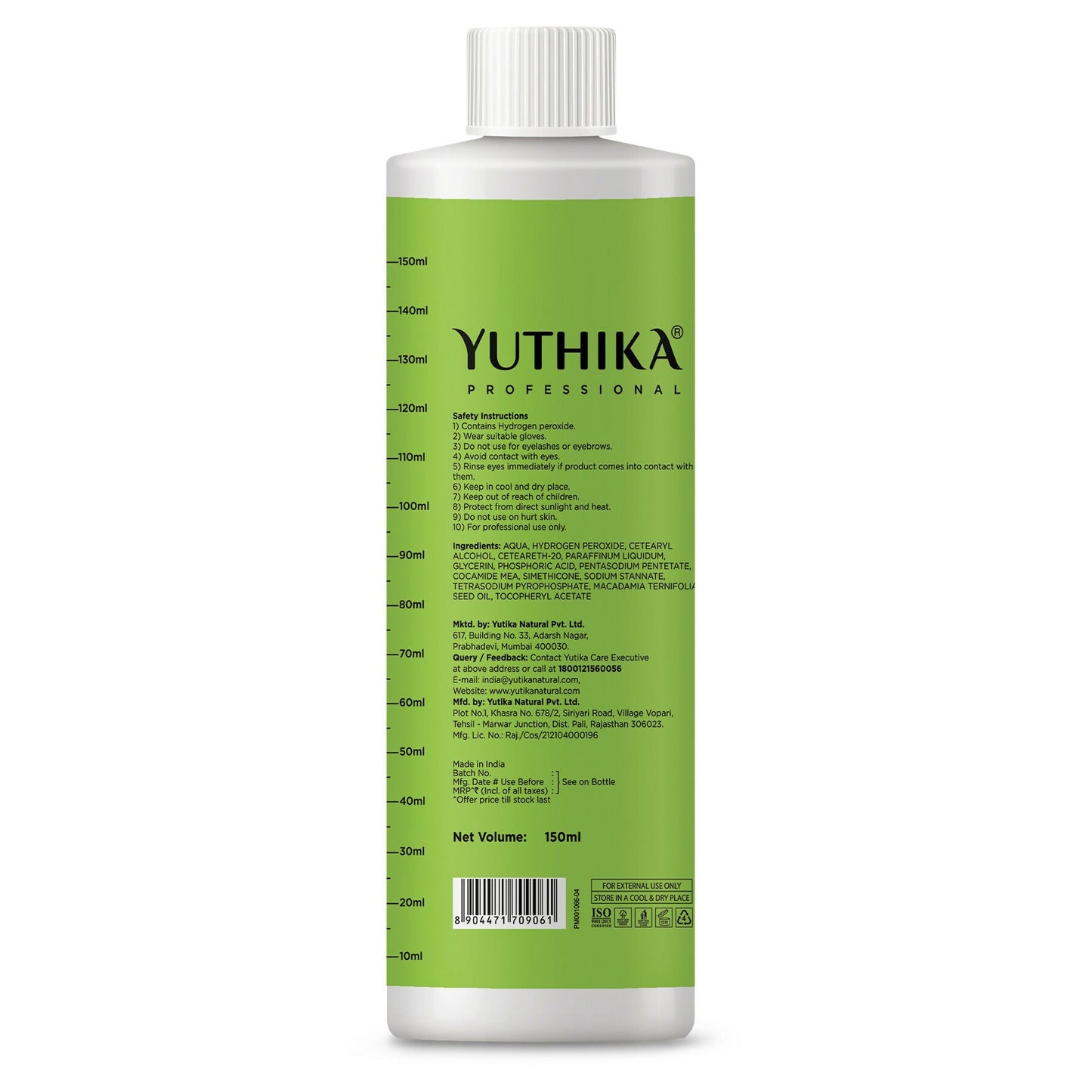 Yuthika Professional Hair Developer 30 Volume (9%)