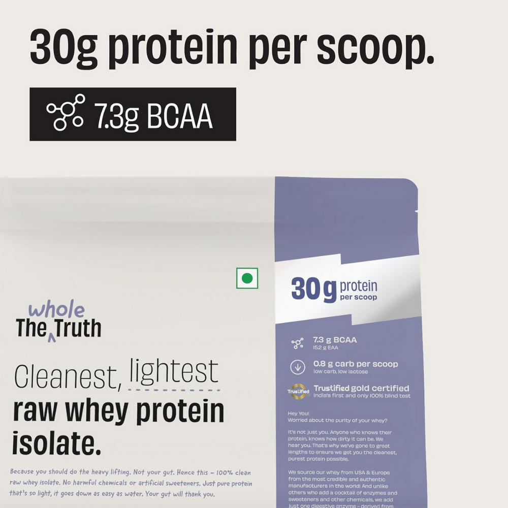 The Whole Truth Whey Protein Isolate Unflavoured