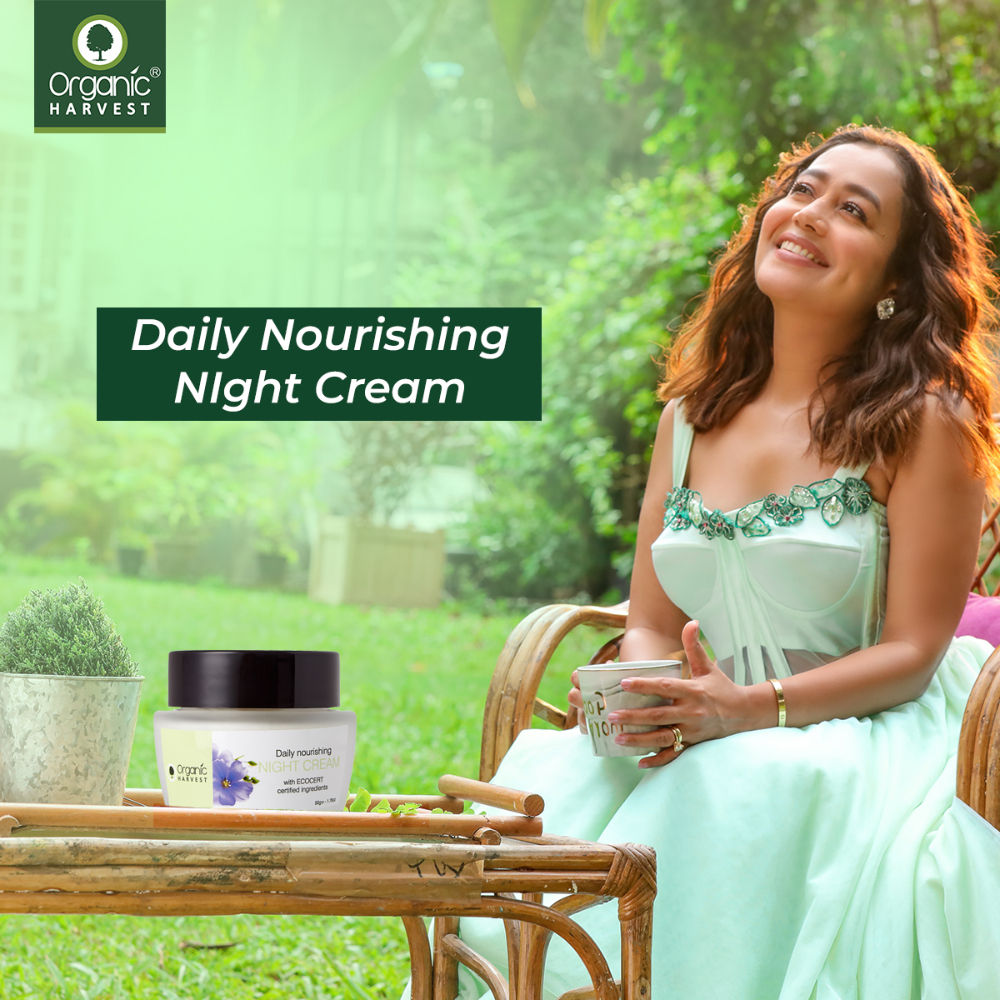 Organic Harvest Daily Nourishing Night Cream With Organic Ingredients
