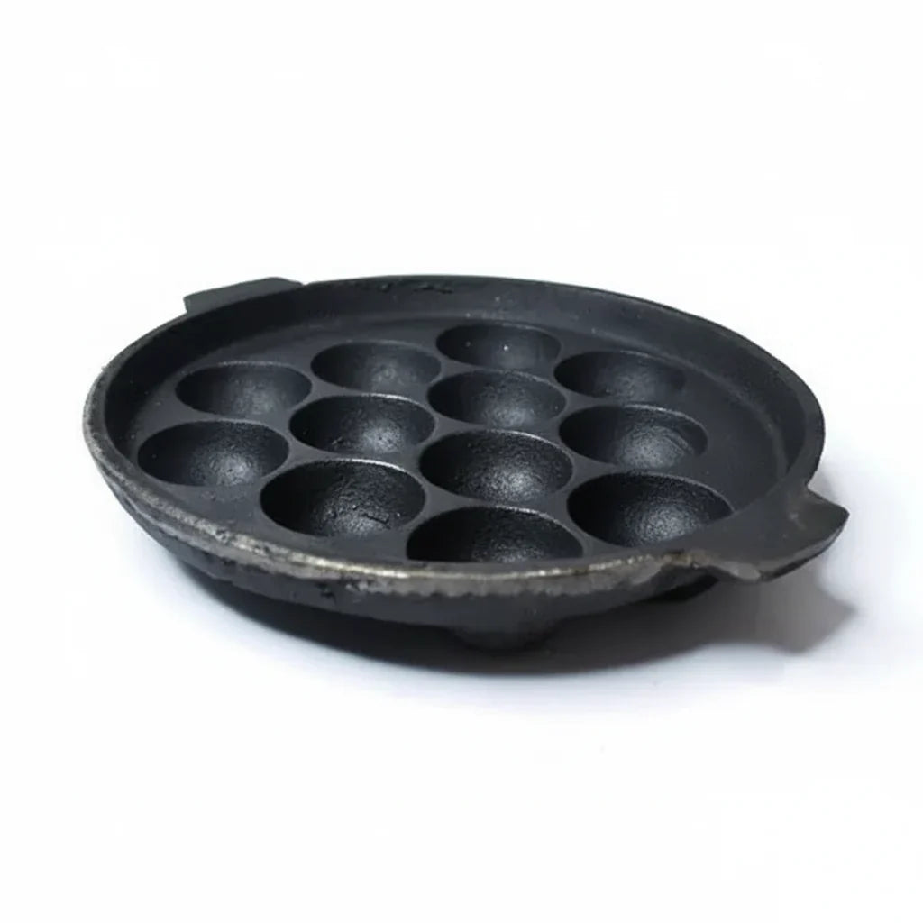 Zishta Cast Iron Kuzhi Paniyarakal Paddu Appe Tawa