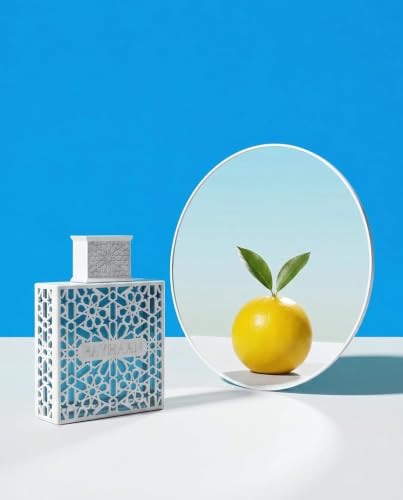 RAYHAAN AZUL Eau de Parfum-Luxury Perfume, Geometric Islamic Pattern Design