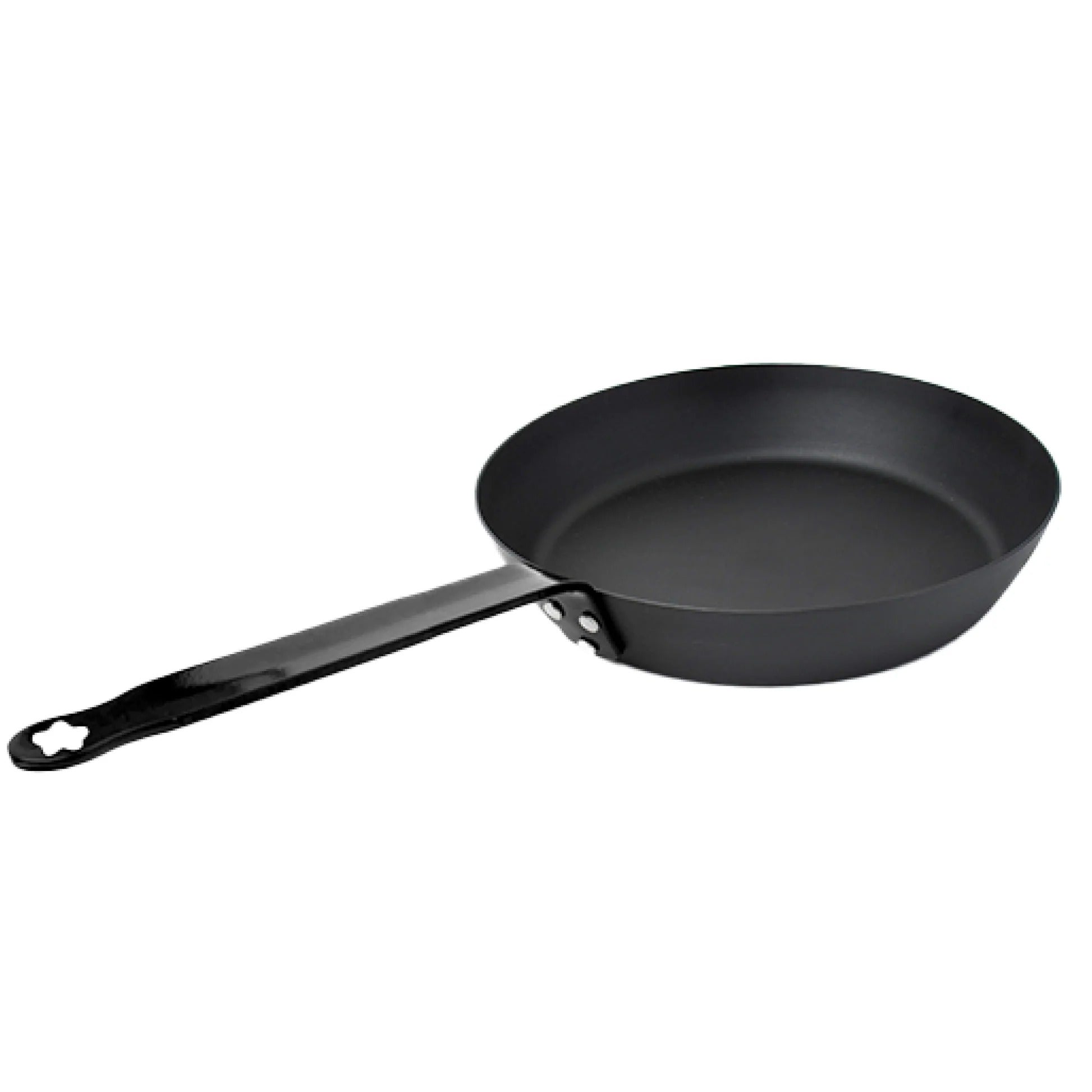 UMAI Carbon Steel Pan 28cm Pre-Seasoned Non-Stick Gas Induction Omelette Fish Fry Black