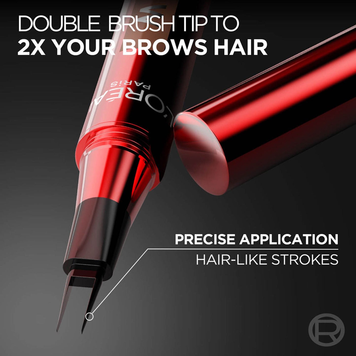 L'Oreal Paris Infaillible Faux Brow Eyebrow Pen For Natural & Full Brows - Dark Brunette