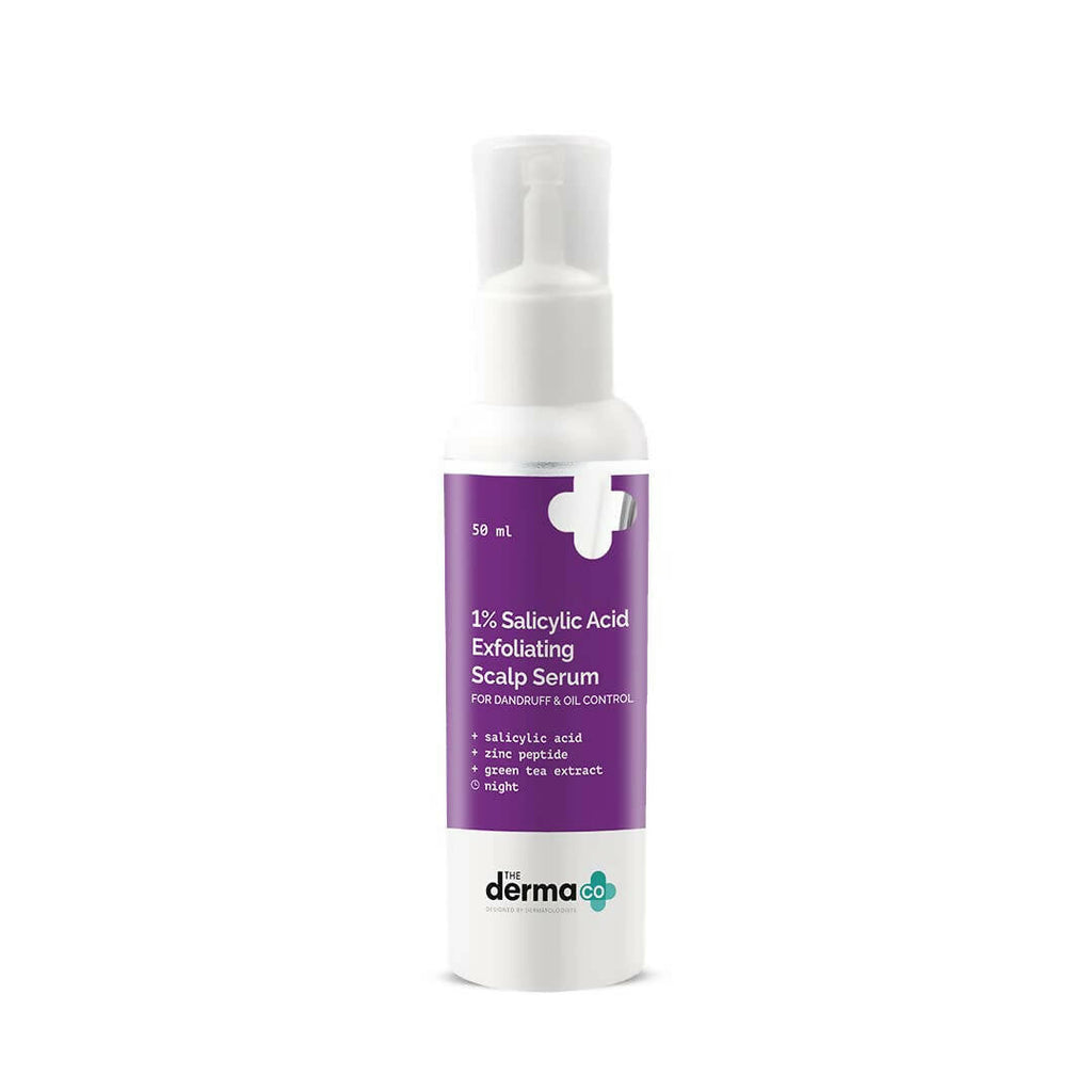 The Derma Co 1% Salicylic Acid Exfoliating Scalp Serum - 50 ml