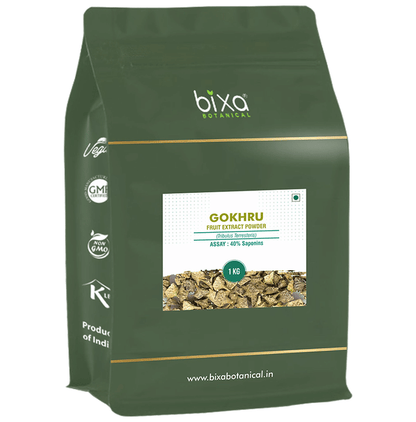 Bixa Botanical Gokhru Fruit Extract Powder 40% Saponins