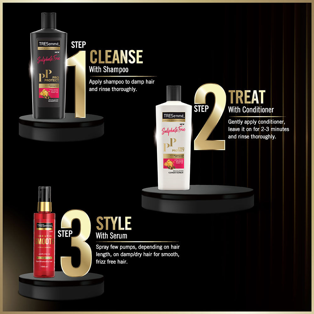 TRESemme Pro Protect Sulphate Free Shampoo With Moroccan Argan Oil