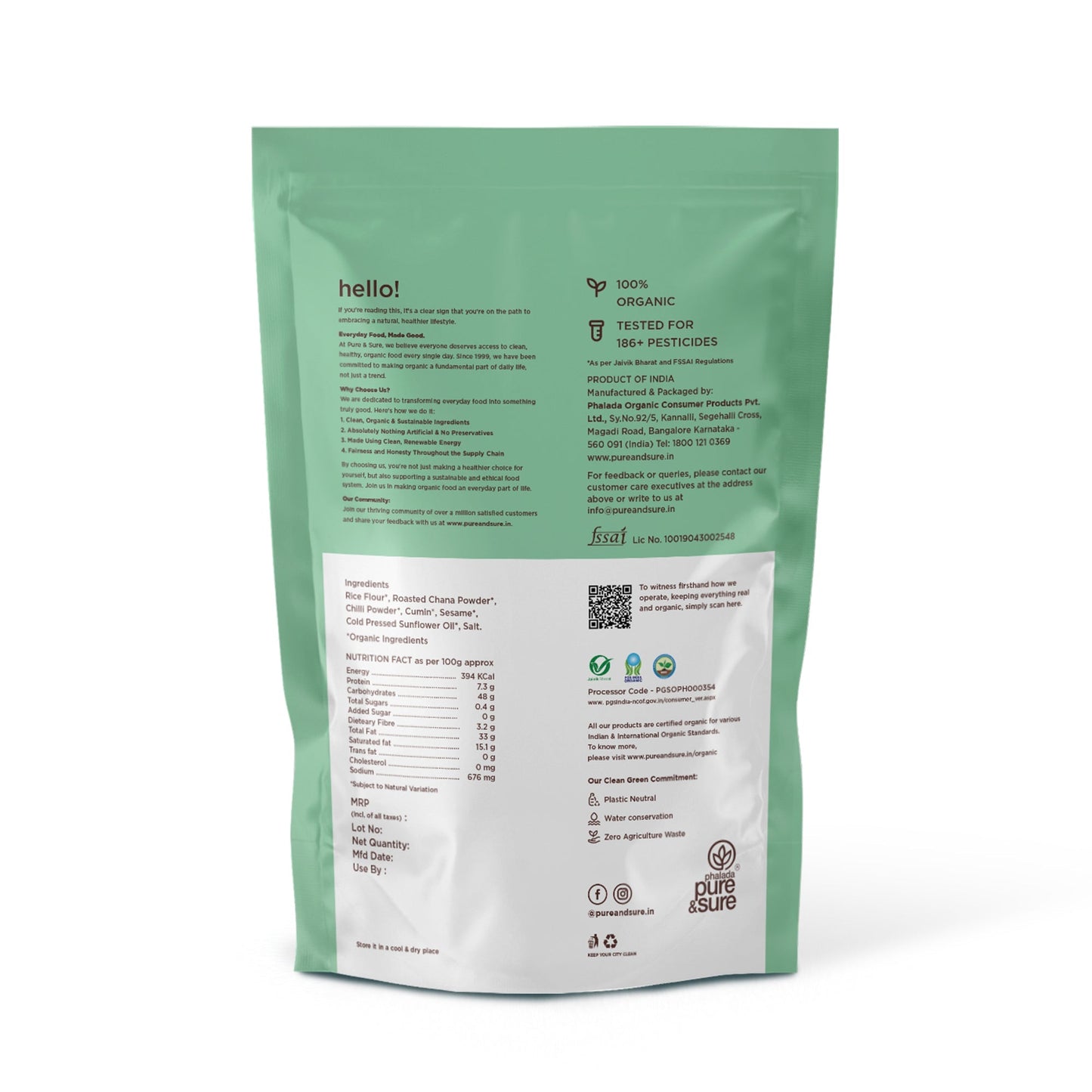 Pure & Sure Organic Chakli
