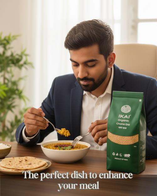 IKAI Organic Chana Dal