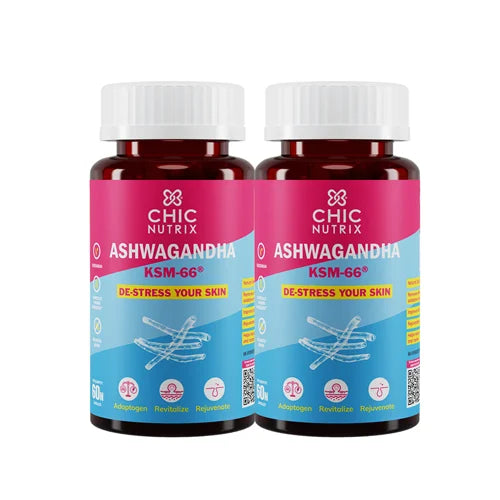 Chicnutrix Ashwagandha - 60 caps (Pack of 2)