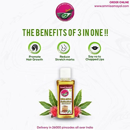 Ammi Samayal Unrefined Castor Oil
