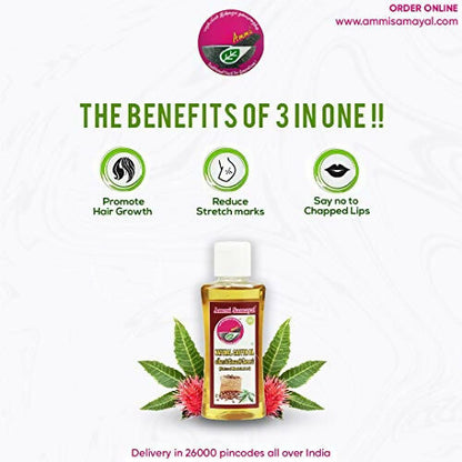 Ammi Samayal Unrefined Castor Oil