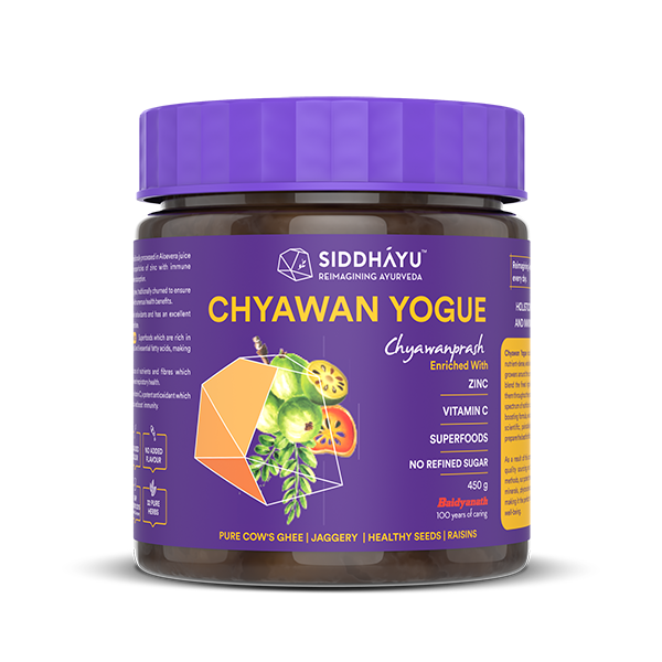 Siddhayu Chyawan Yogue with Immune Yogue Junior Combo