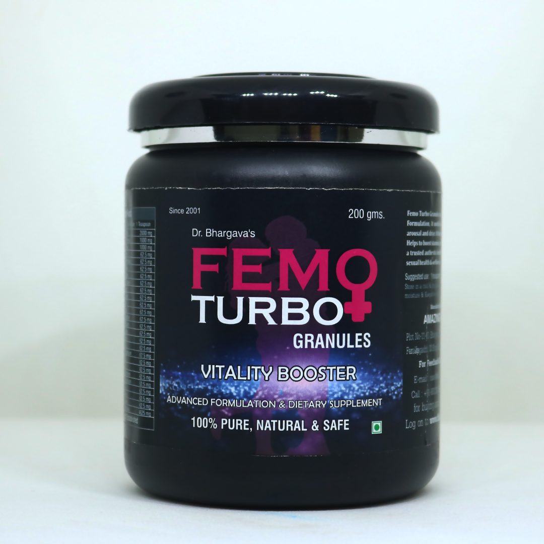 Dr.Bhargav's Femo Turbo Granules Energy Booster