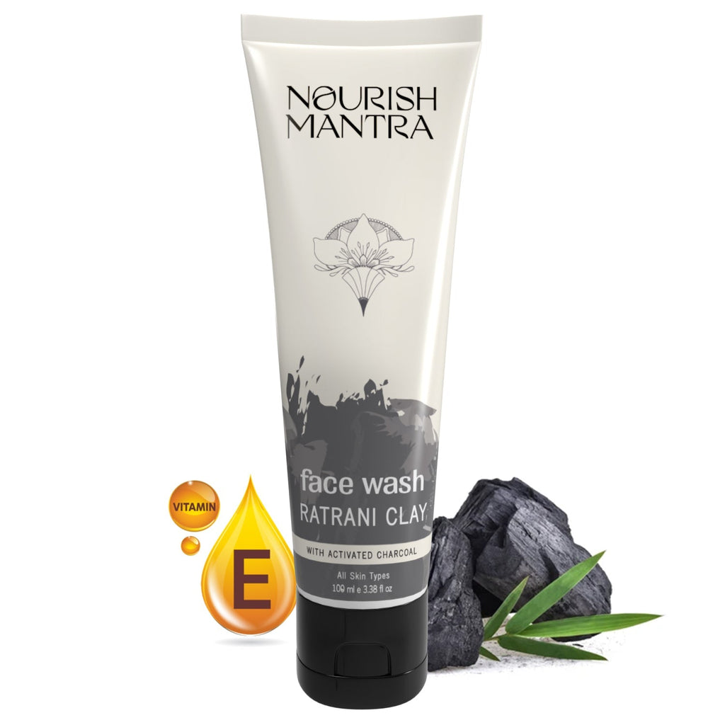 Nourish Mantra Ratrani Clay Face Wash - 100 ml