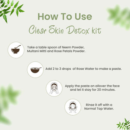 byPureNaturals Organic Skin Detox Kit