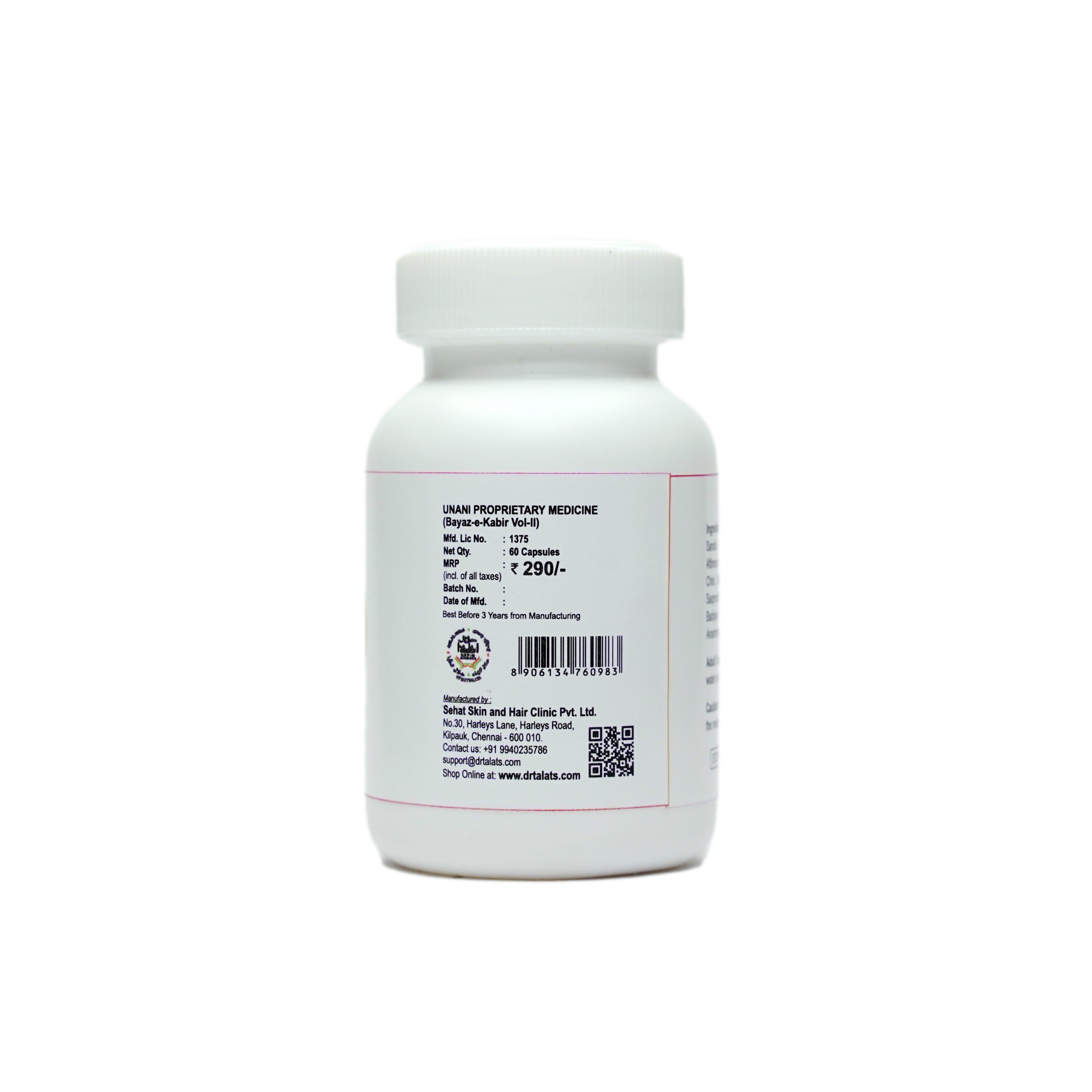 Dr. Talat's Clear Skin - 60 Capsules