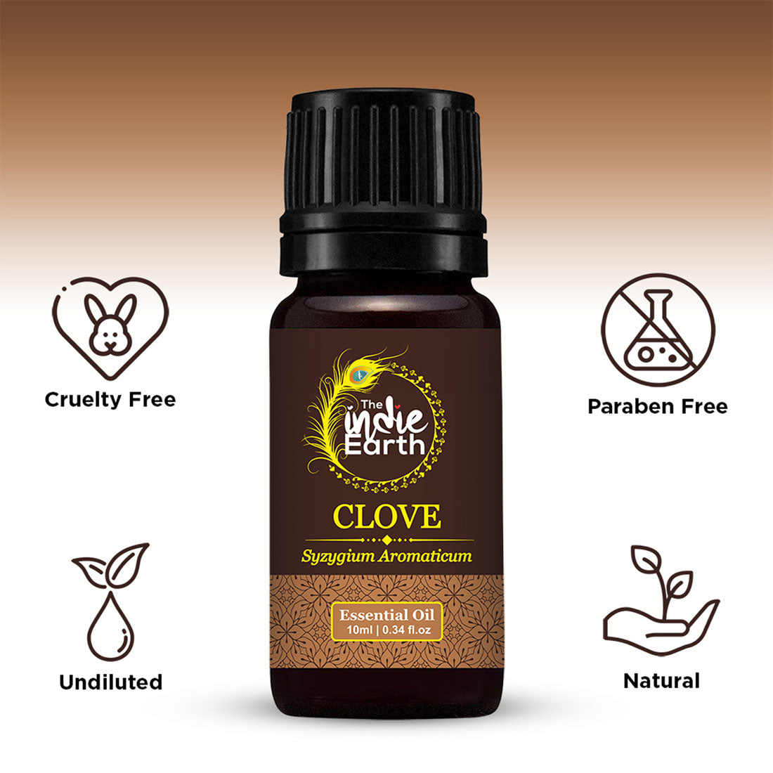 The Indie Earth Clove Essential Oil - 10 ml