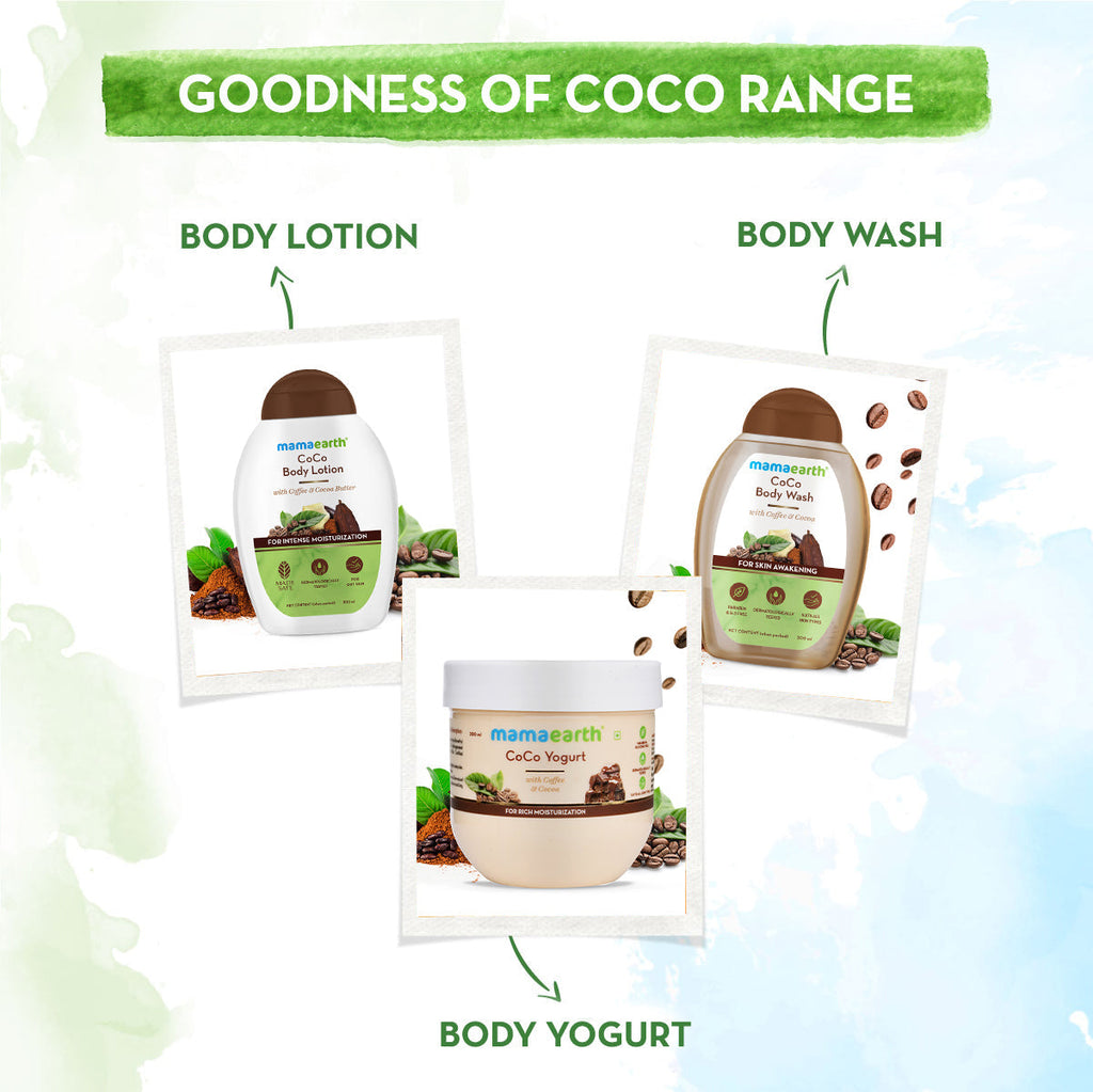 Mamaearth CoCo Body Lotion With Coffee and Cocoa  - 200 ml