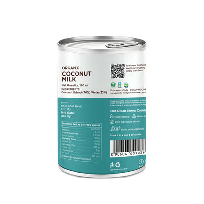 Pure & Sure Organic Coconut Milk