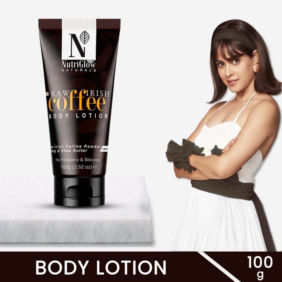 NutriGlow NATURAL'S Raw Irish Coffee Body Lotion - 100 gms