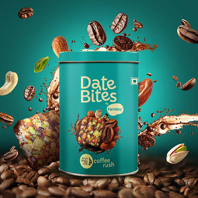 Date Bites by Farmley Coffee Rush- No Added Sugar