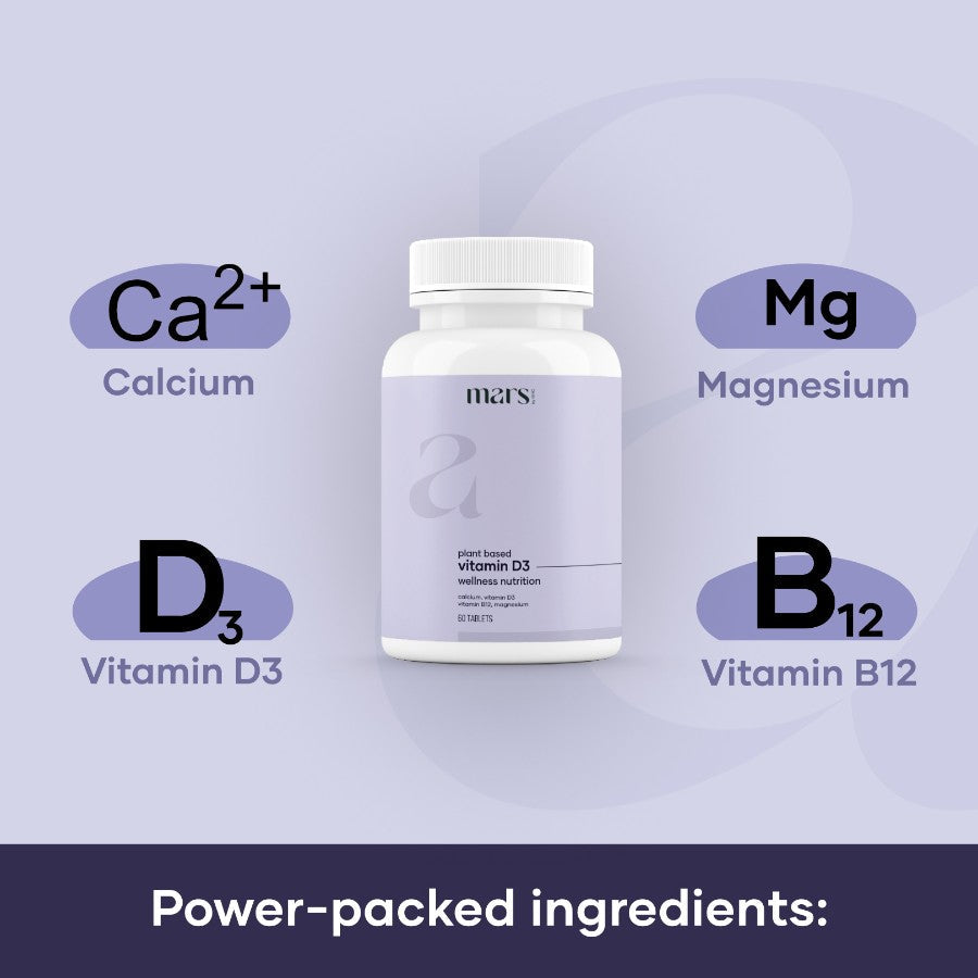 Mars by GHC Vitamin D3 - 60 tabs