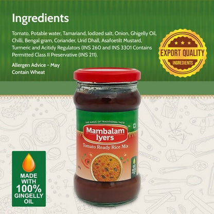 Mambalam Iyers Tomato Ready Rice Mix