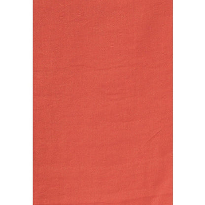 A R Silk Orange Color Golden border Cotton Dupattas & Chunnis