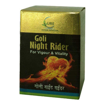 Cure Herbal Remedies Goli Night Rider Tablets - 10 Tabs