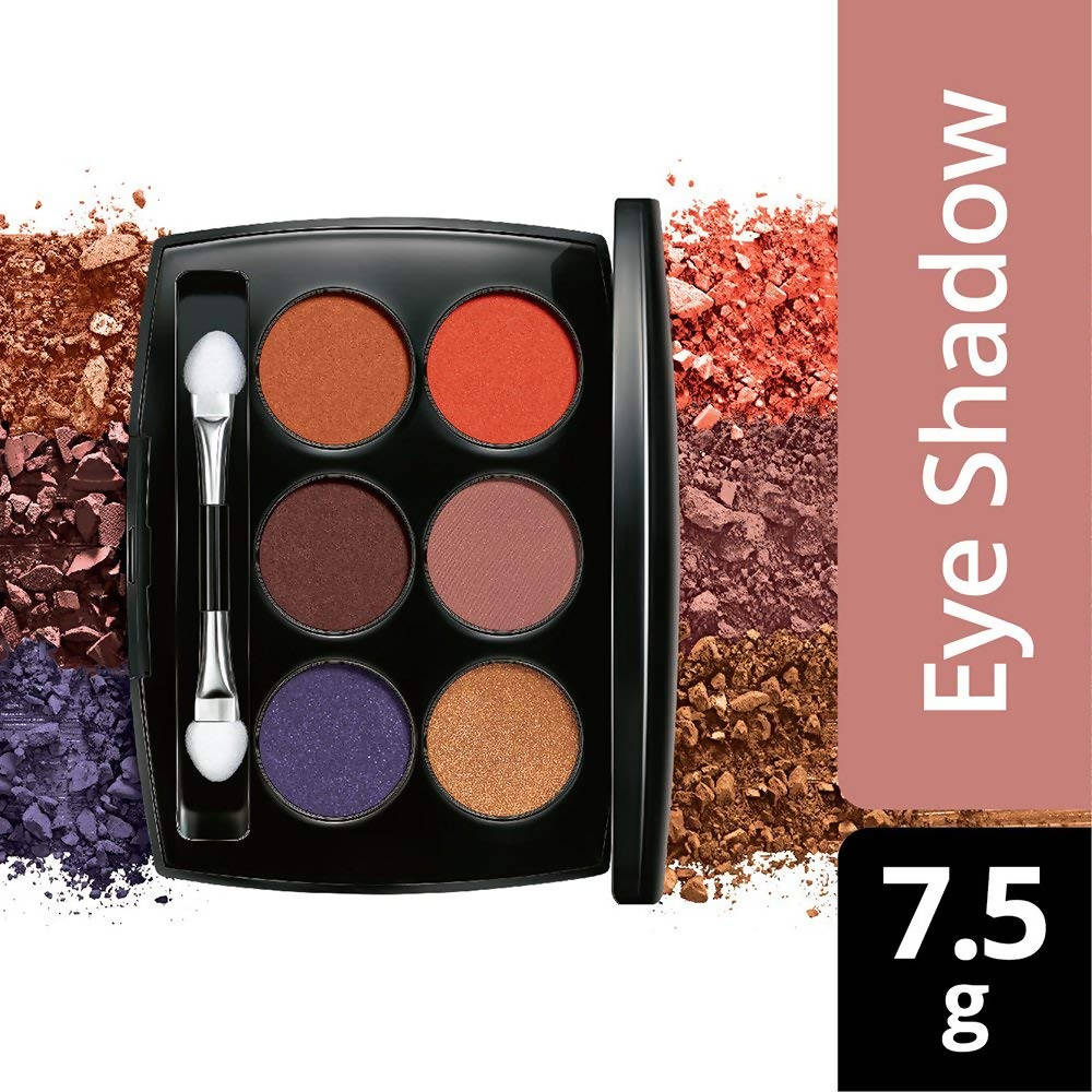 Lakme Absolute Illuminating Eye Shadow Palette Nude Beach - 7.5 gms