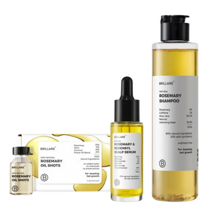 Brillare Complete Rosemary Hair Growth Kit