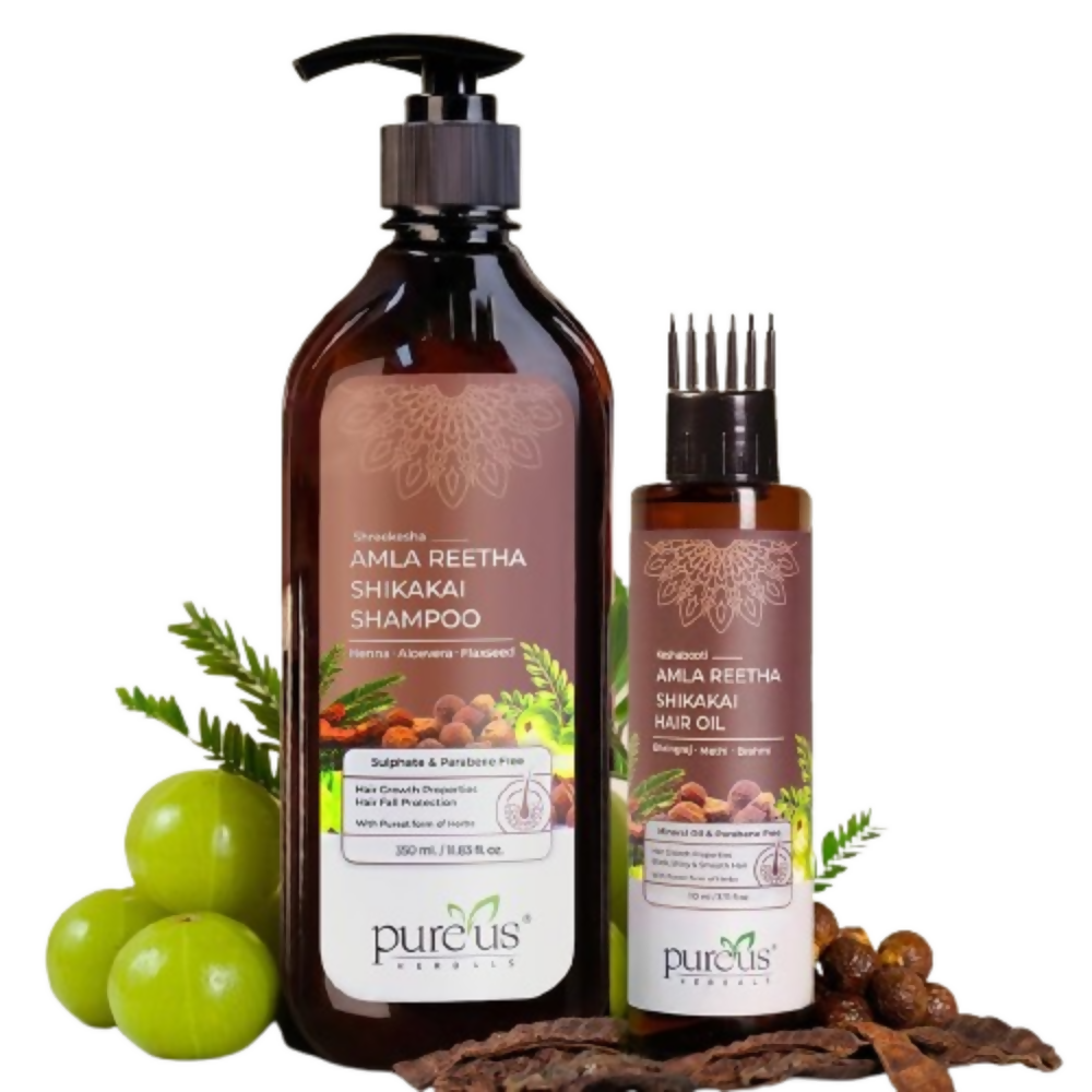 Pureus Herbals Anti Hair Fall & Hair Growth Combo
