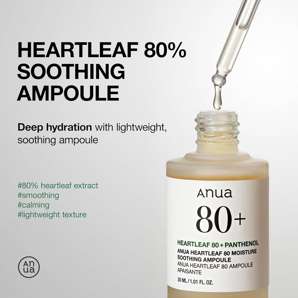 Anua Heartleaf 80 Moisture Soothing Ampoule - 30 ml