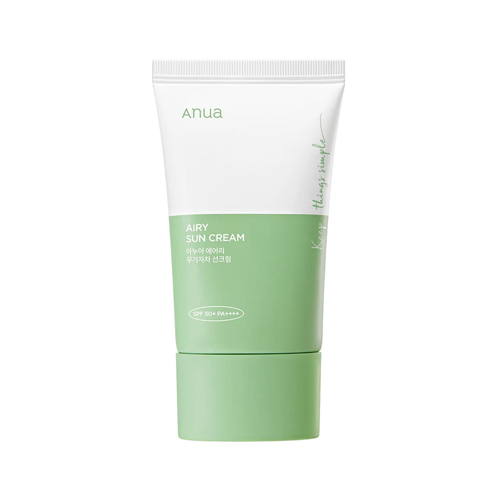 Anua Airy Sun Cream SPF 50+ PA++++ Mineral Sunscreen - 50 ml
