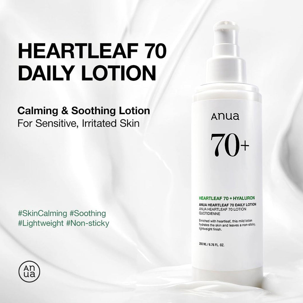 Anua Heartleaf 70 Daily Lotion Lightweight Moisturizer - 200 ml