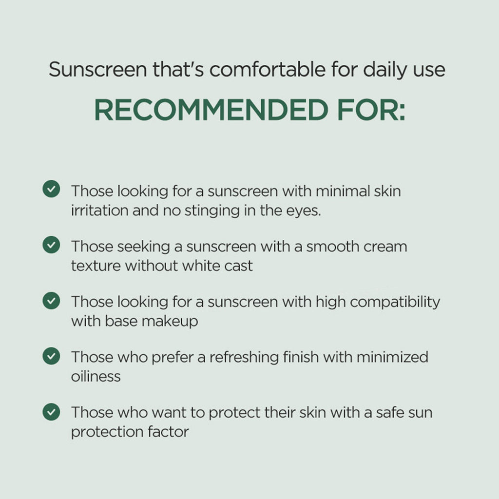 Anua Heartleaf Silky Moisture Sun Cream SPF 50+ PA++++ Hydrating - 50 ml