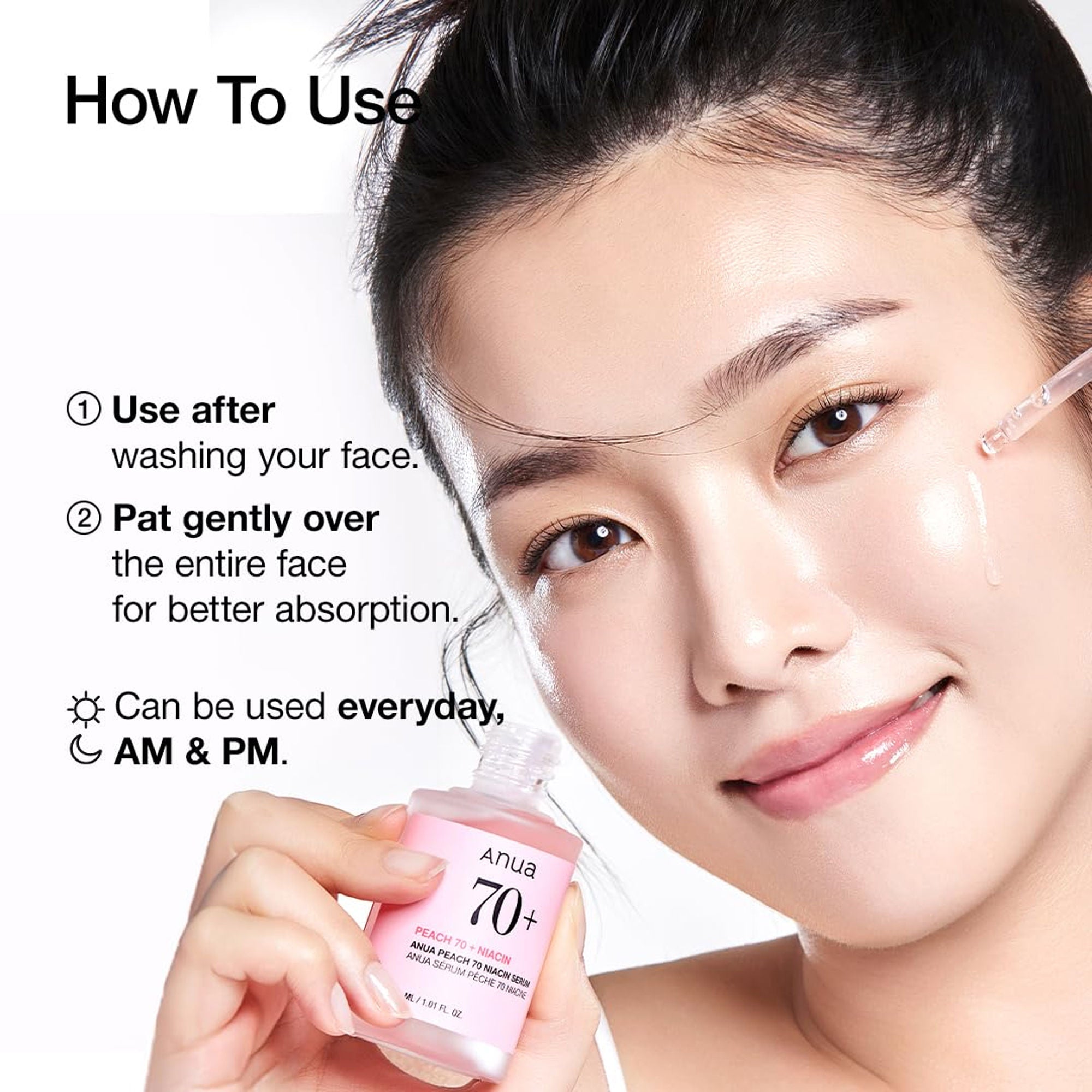 Anua Peach 70 Niacin Serum with 5% Niacinamide - 30 ml