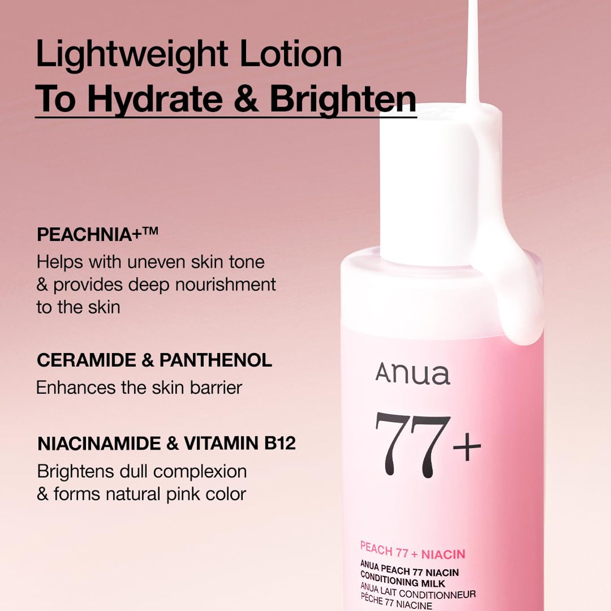 Anua Peach 77 Niacin Conditioning Milk - 150 ml