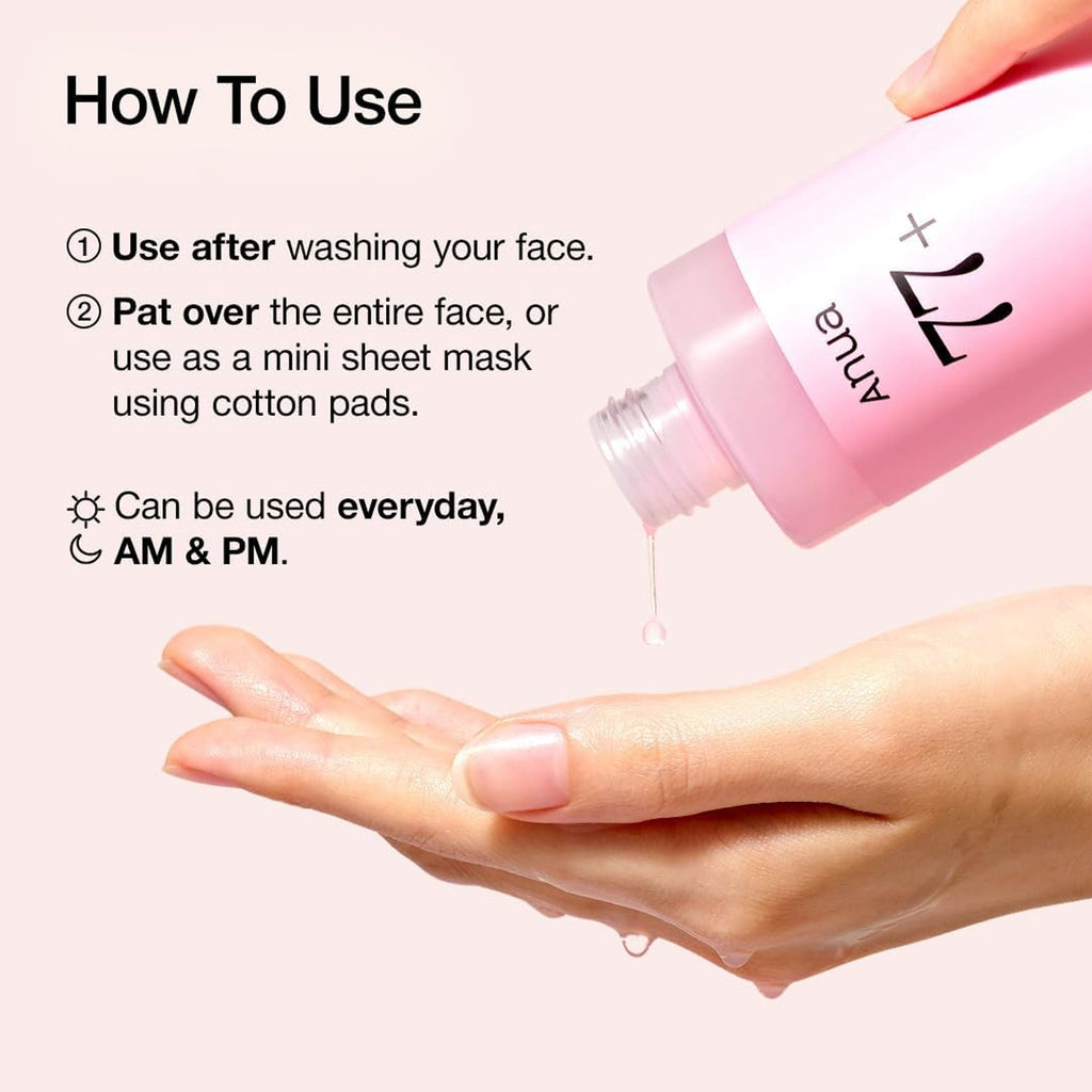 Anua Peach 77 Niacin Essence Toner with 2% Niacinamide - 250 ml