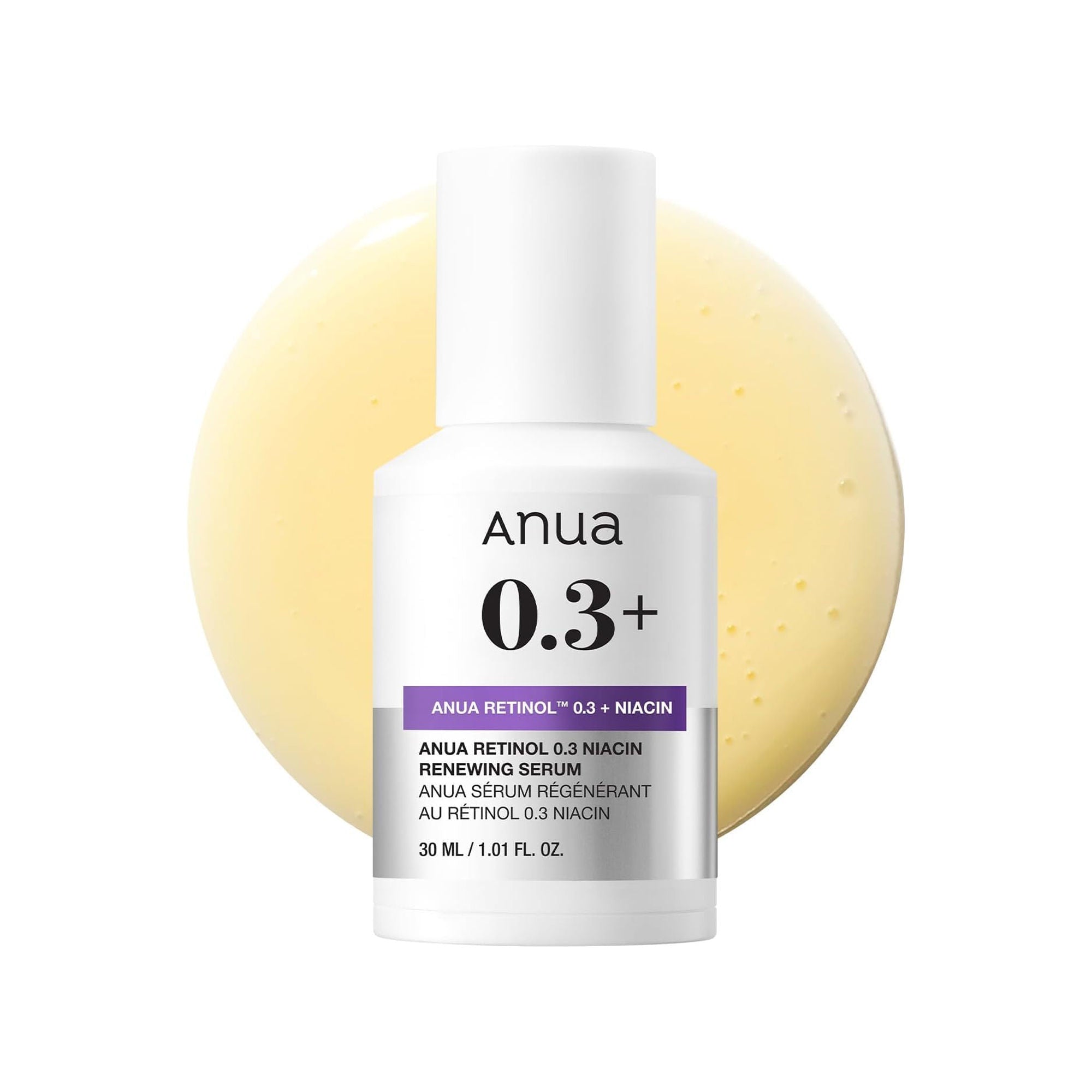 Anua Retinol 0.3 Niacin Renewing Serum, Anti-Aging Serum - 30 ml